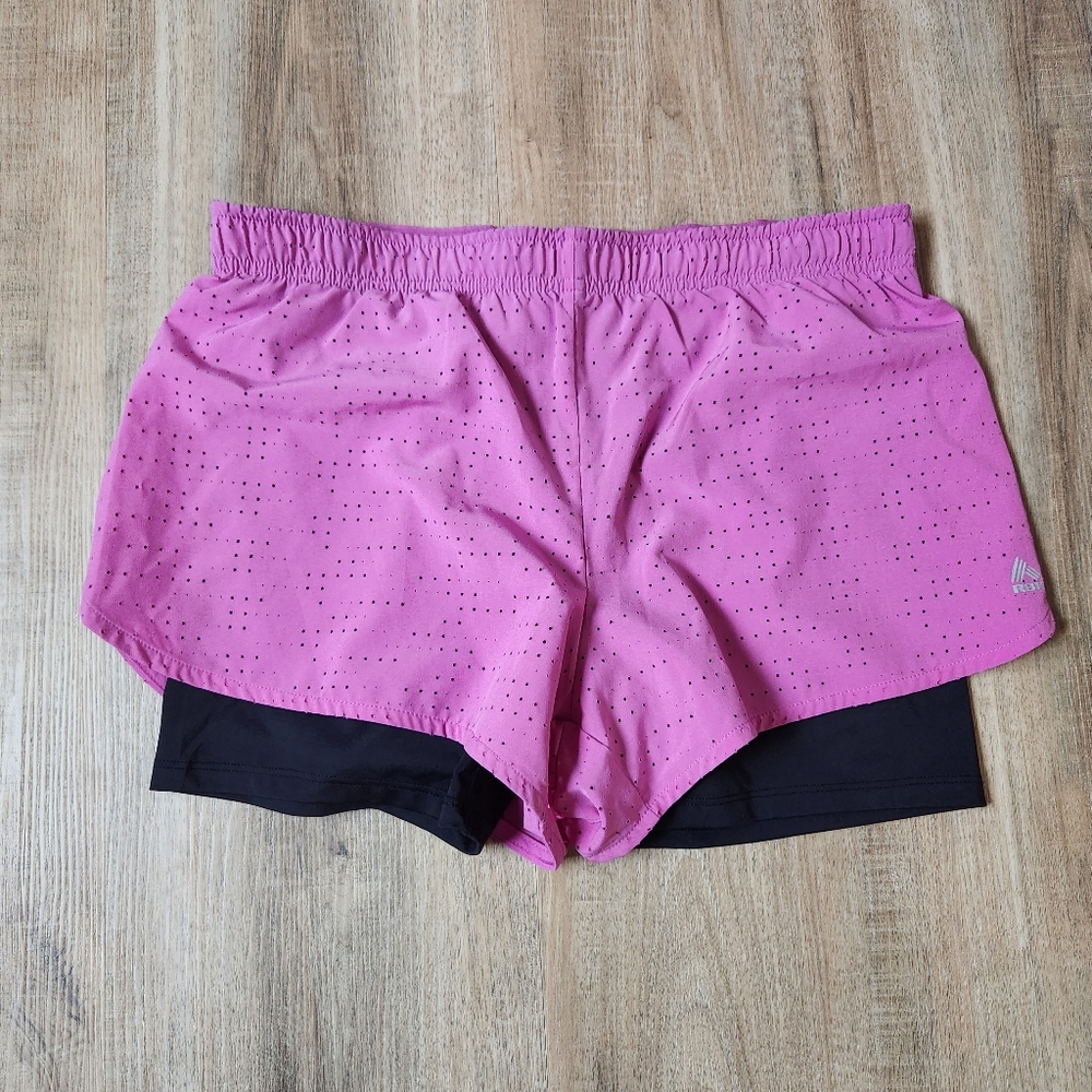RBX Shorts Medium Pink and Black